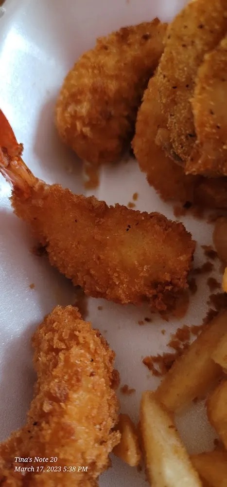 Fish and Shrimp with Fries